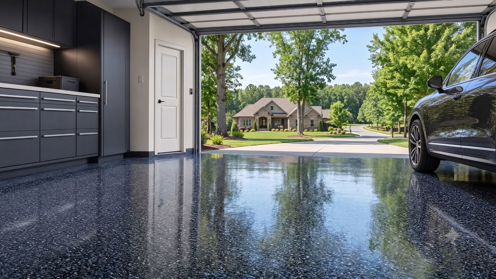 Garage Floor Coating in Rincon, GA